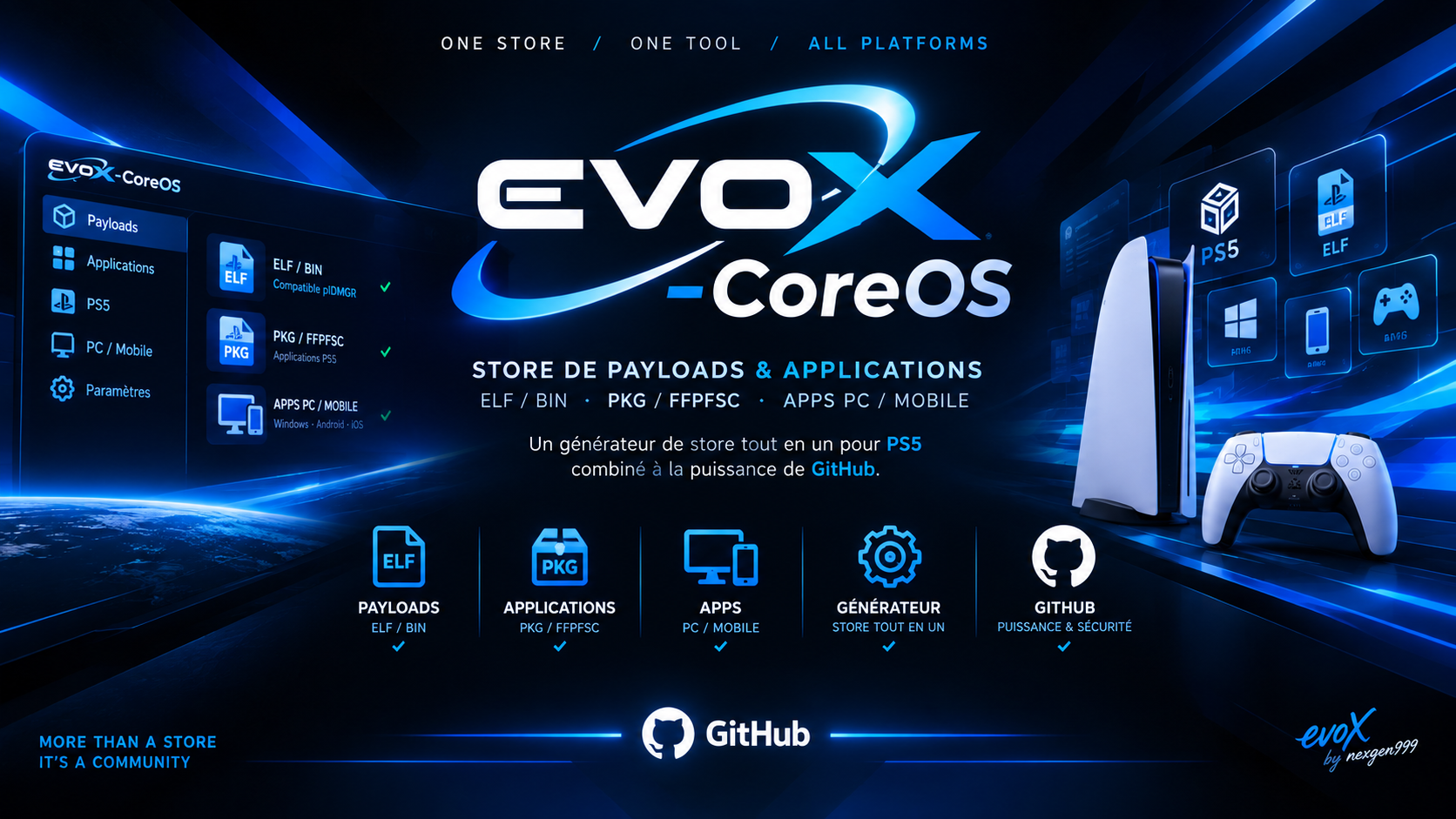 evoX-CoreOS Banner